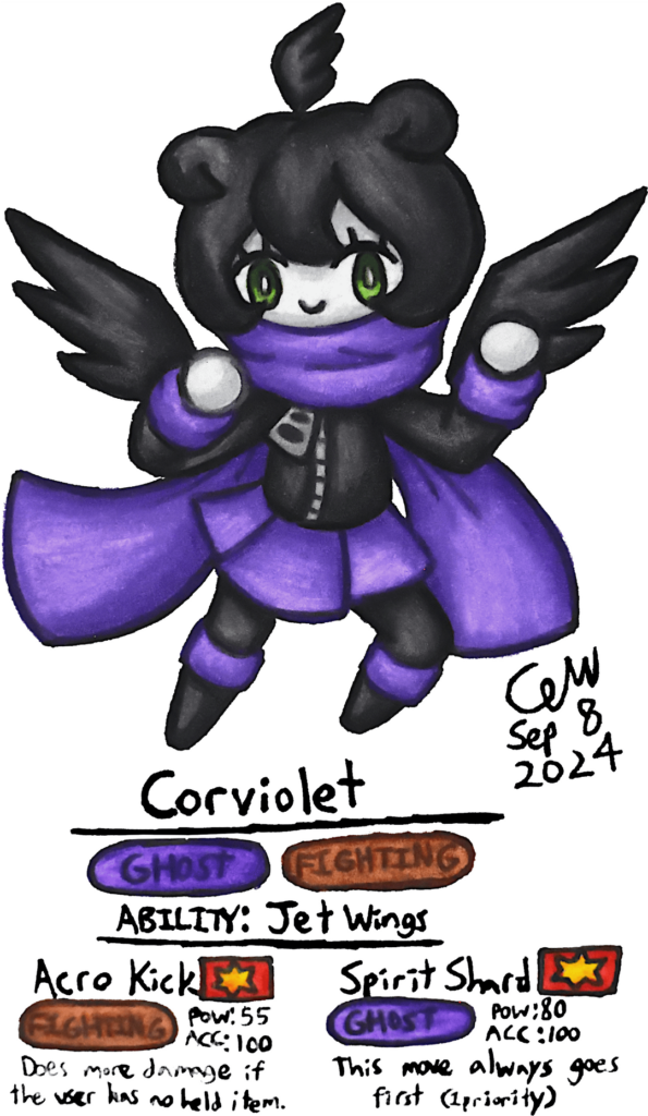 My OCs but as Pokemon (Part 3)