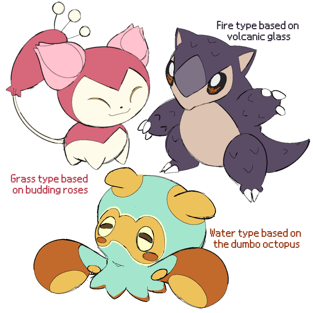 Turning 2 stage pokemon into starters!