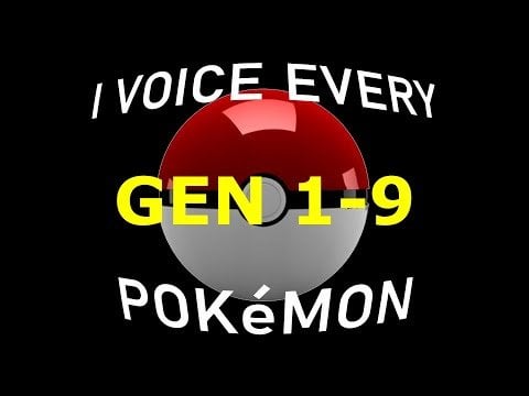 I recreated every single Pokémon cry from Gen 1-9 with my own voice because I'm insane… [OC]