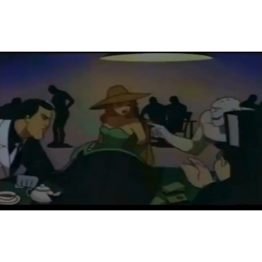 90's WB Kids bump with Ash and Batman villains