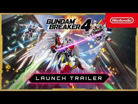 GUNDAM BREAKER 4 – Launch Trailer – Nintendo Switch