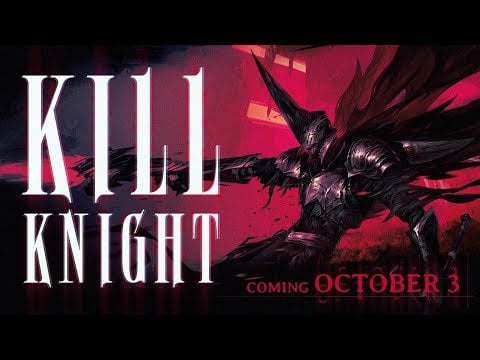 KILL KNIGHT - Official Release Date Reveal Gameplay Trailer (Comes out October 3rd)