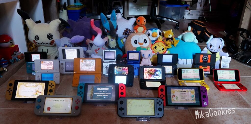 I have completed the Pokédex in all Pokémon games