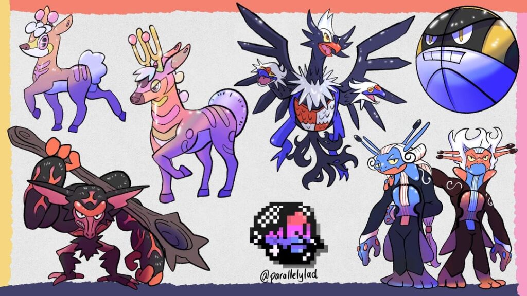 Regionals/Convergents Drawn from prompts. Part 6. Bonus OC Render included. Zam time-laps in the insta