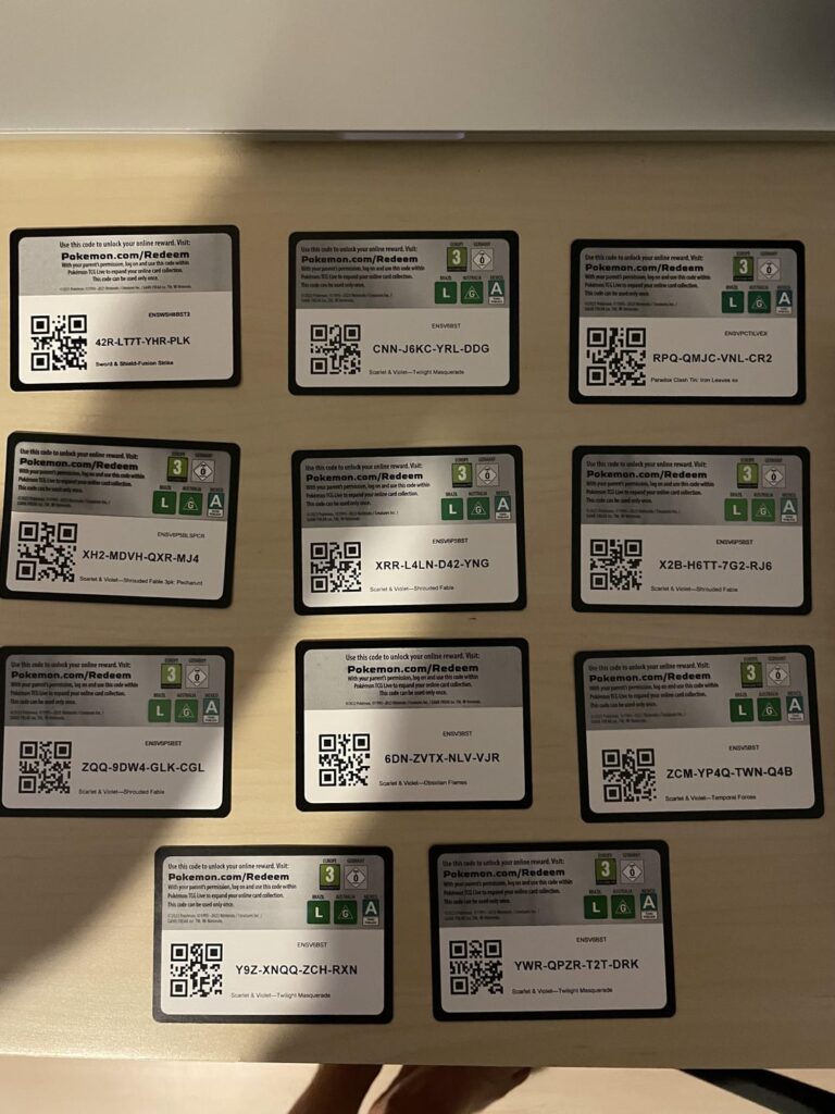 Free codes!