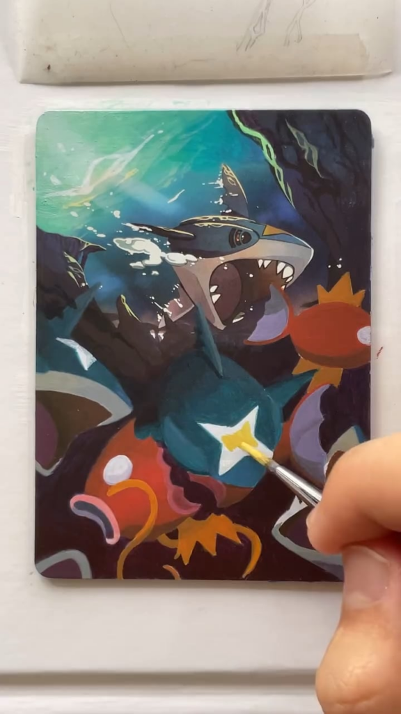 Sharpedo and Magikarp!