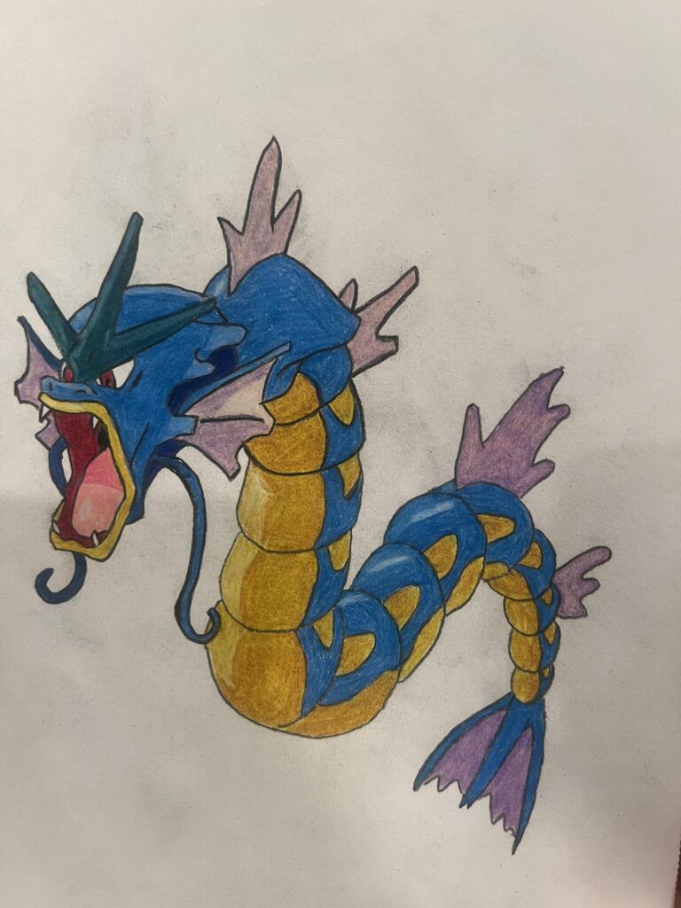 Colored pencil Gyrados
