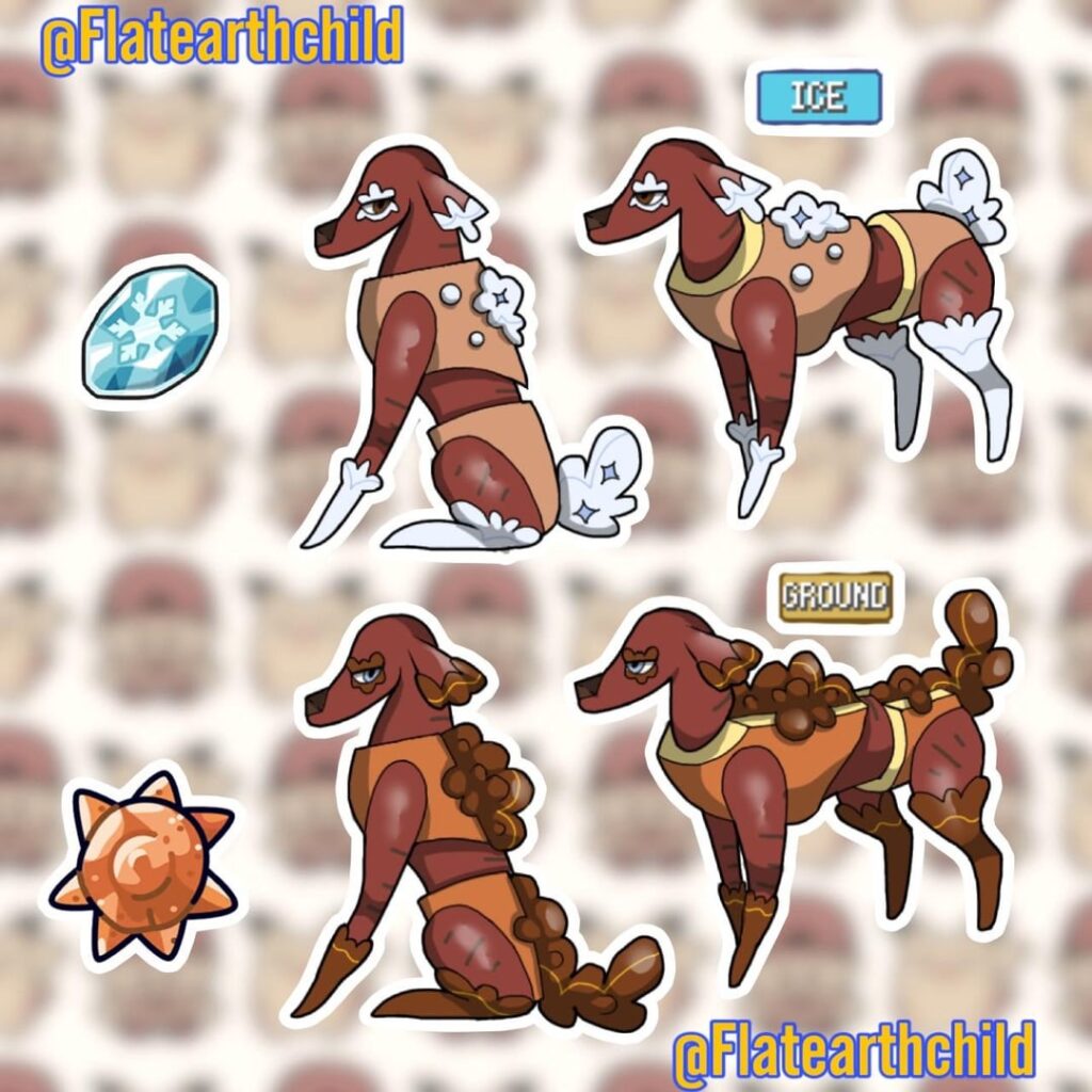 (AS REQUESTED) I added two new evolution forms to Rottwurst