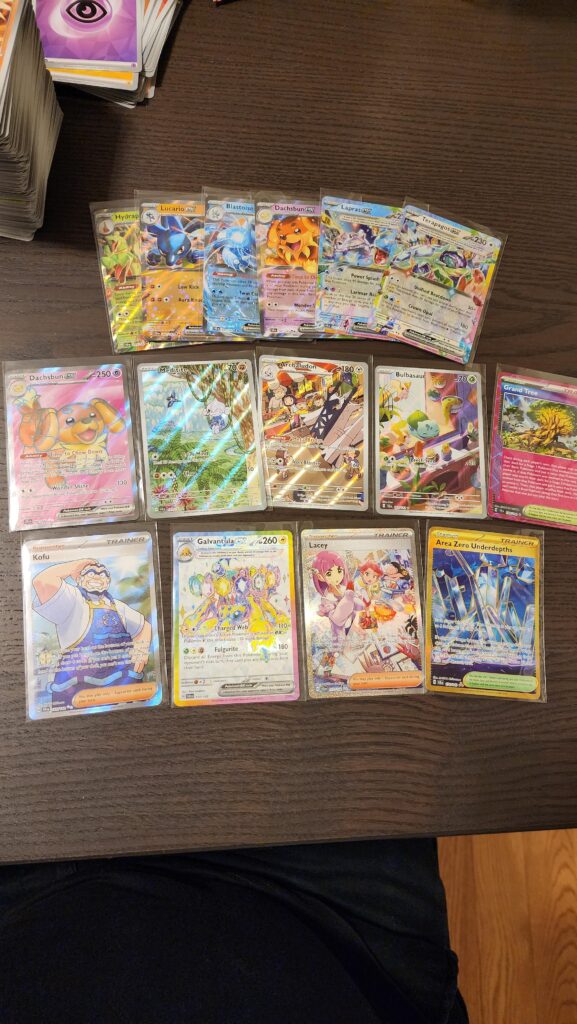 Wife bought me a booster box to celebrate starting a new job.