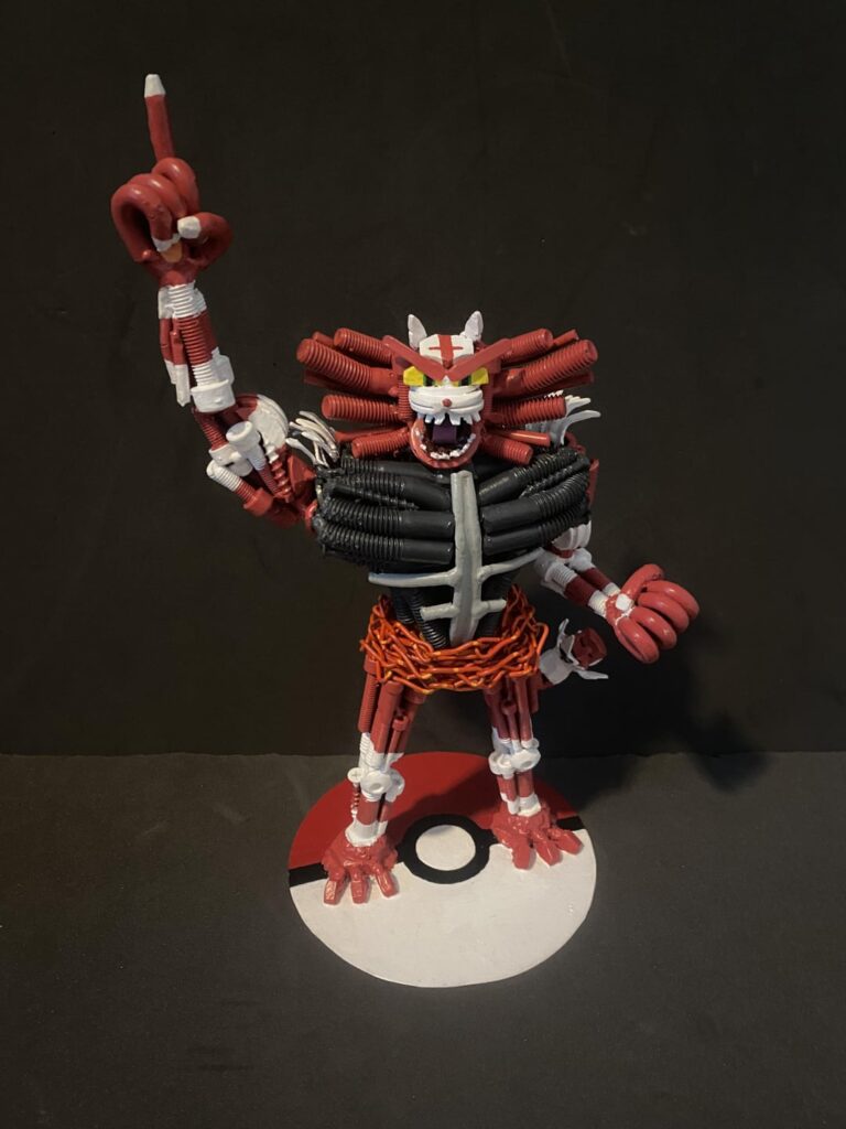 I decided to make Incineroar.