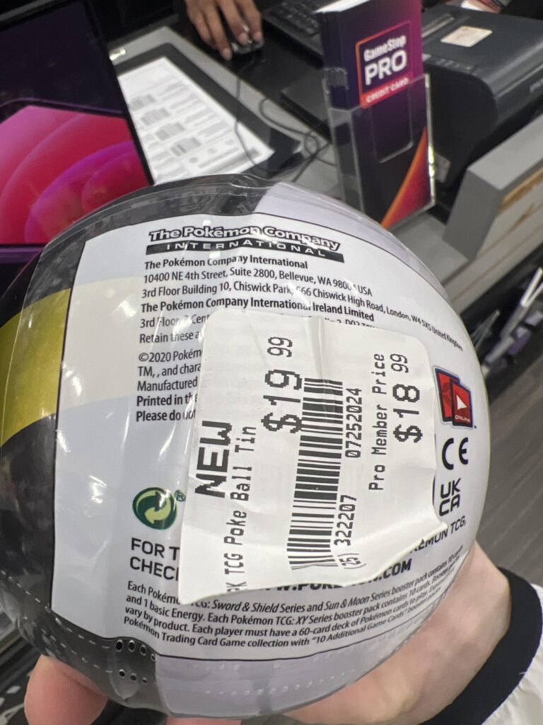 Anyone open these from GameStop? Showing 2020 sword and shield sun and moon series…. Asked employee if I open and packs are from 2024 and of course I was told no lol someone help