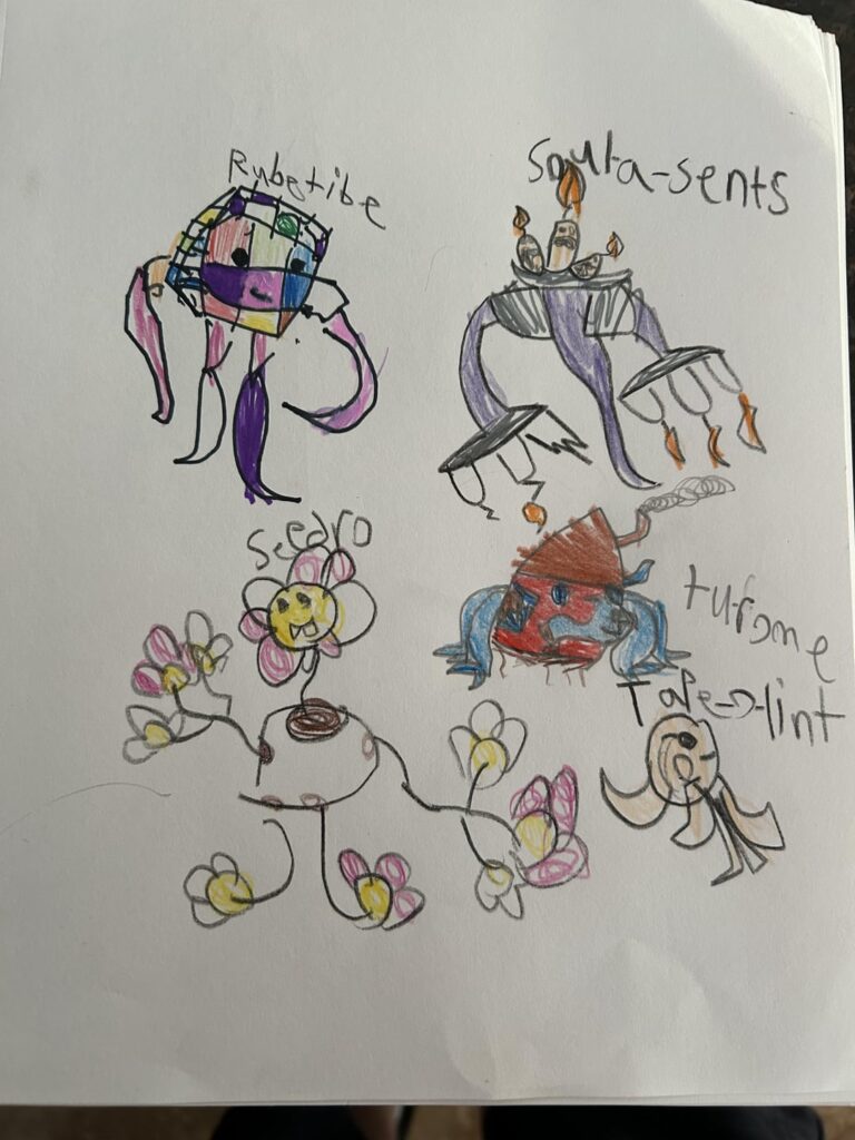My son’s fakemon