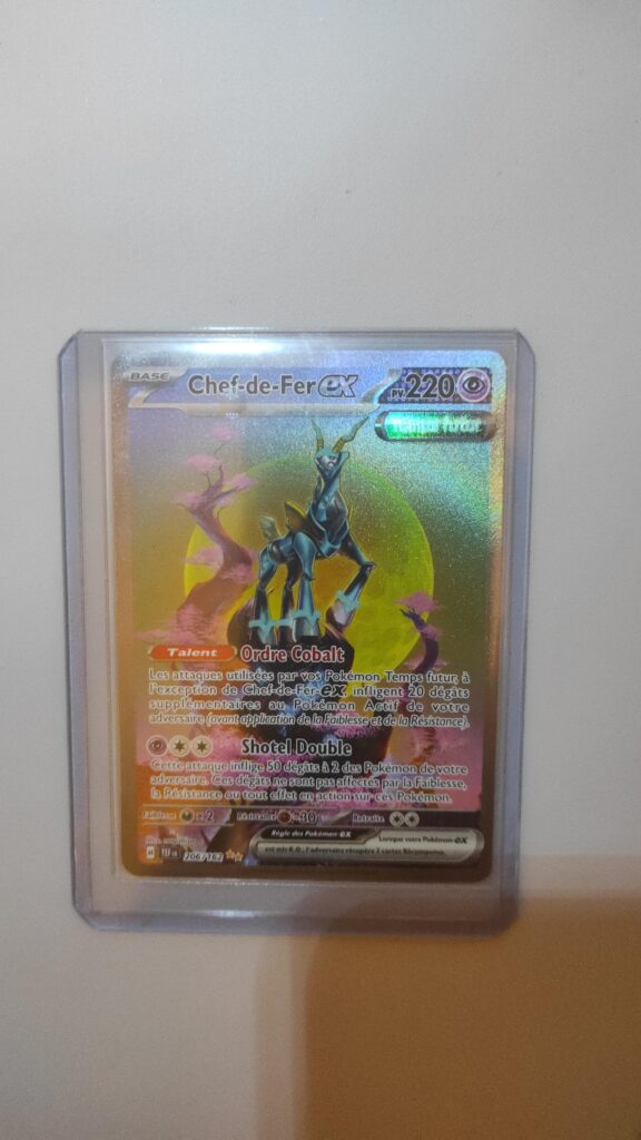 I opened a booster that I had sitting around for a few months and...