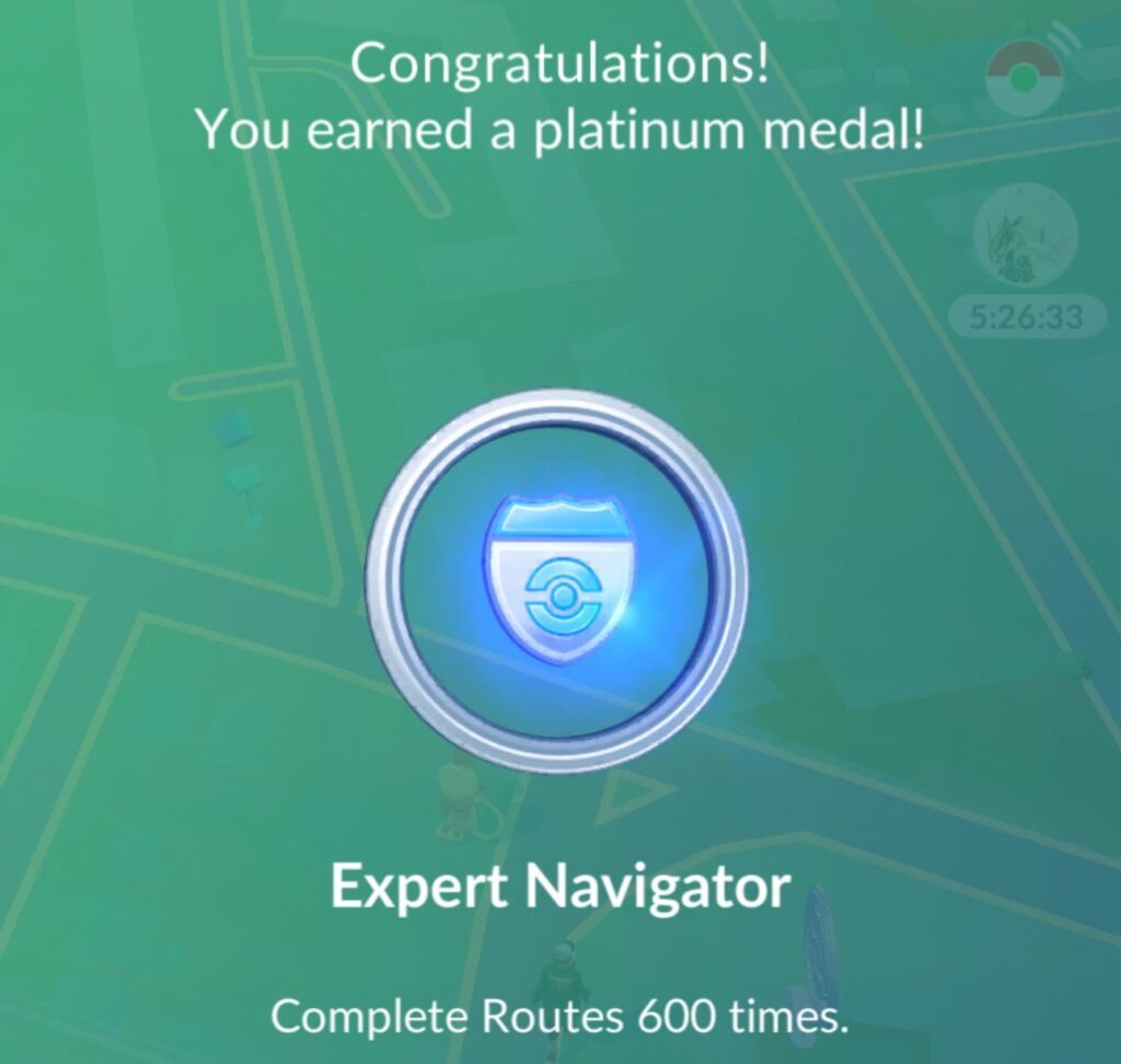 IT’S OVER! PLATINUM BADGE COMPLETE 🙂