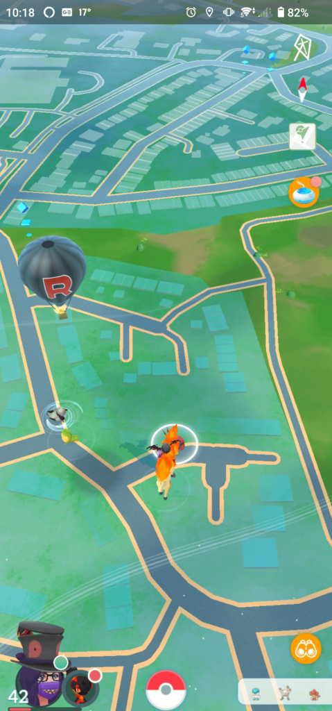 Worried for moment that PoGo had taken on SHC