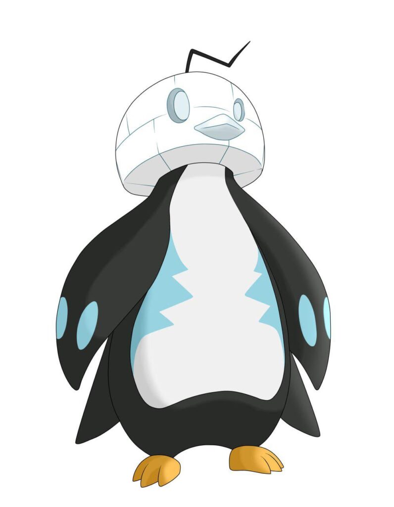 Eisglue - 
frozen igloo pokemon