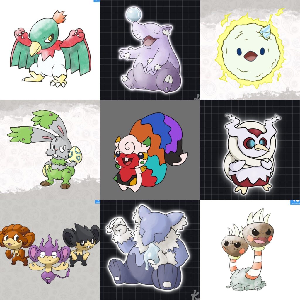 Drawing your Fakemon/regional ideas!
