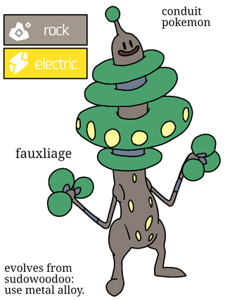 Thanks for suggestions. Meet the new version of sudowoodo evolution!