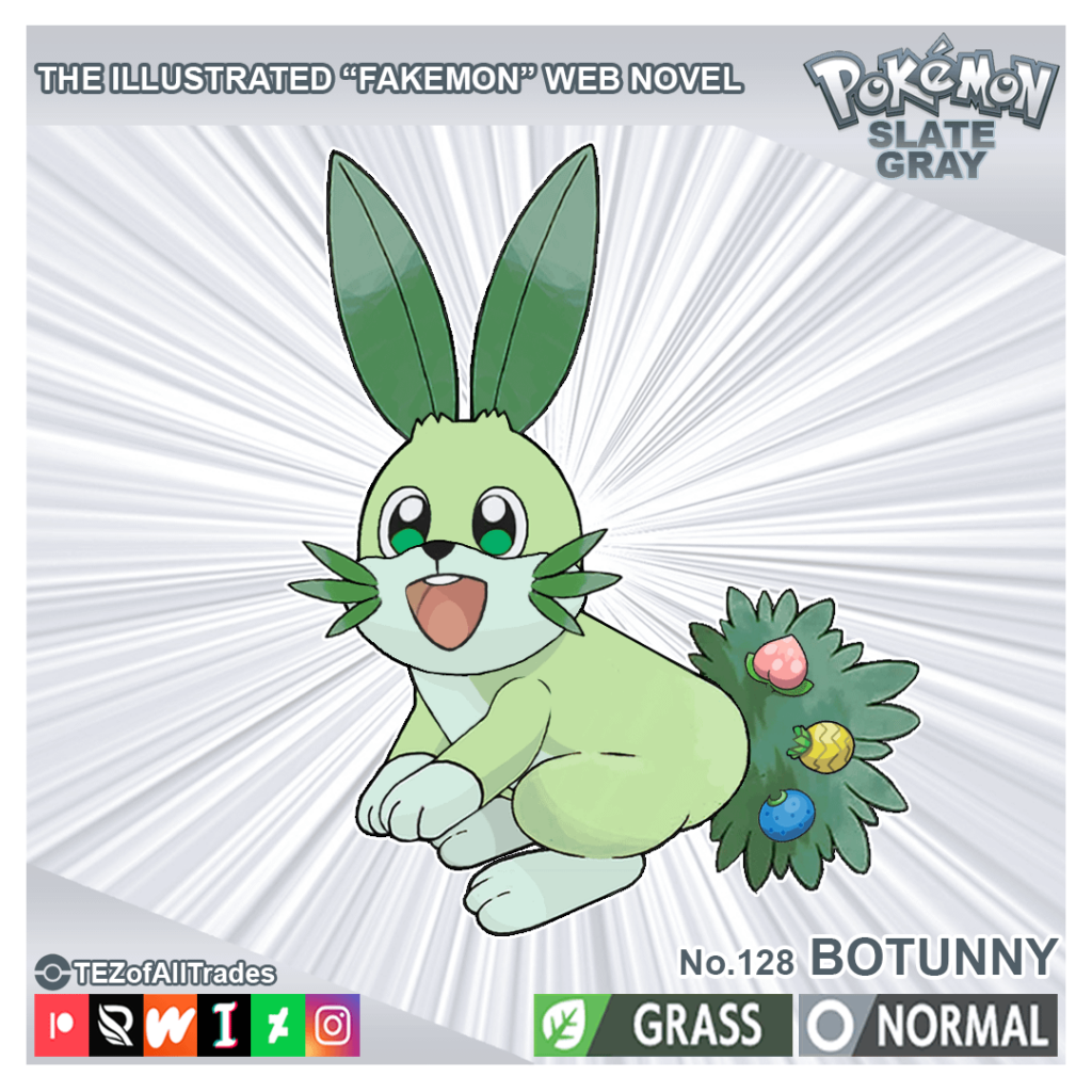 Meet Botunny, the elusive Pokemon! [OC]