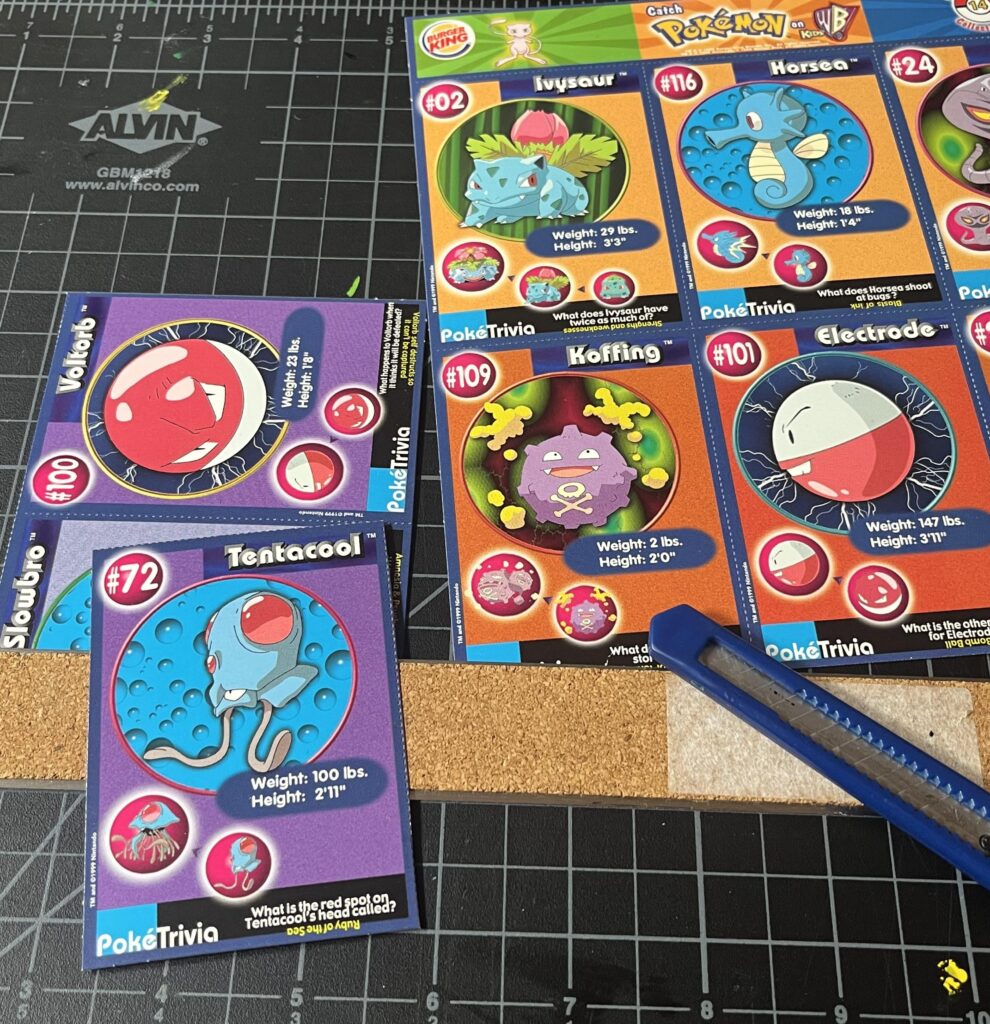 Submitting Burger King cards to PSA