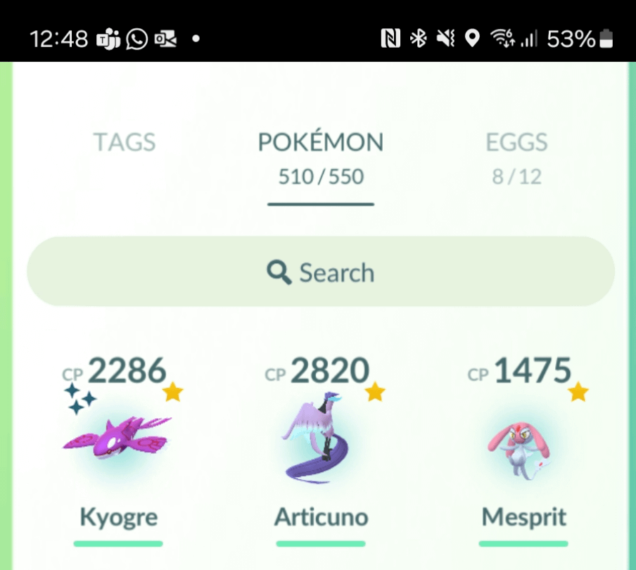 Used up all my luck for the year!