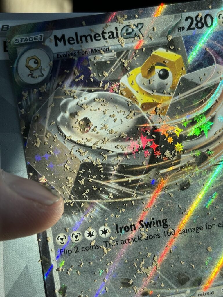 Whats on this freshly pulled card ? Should i be worried
