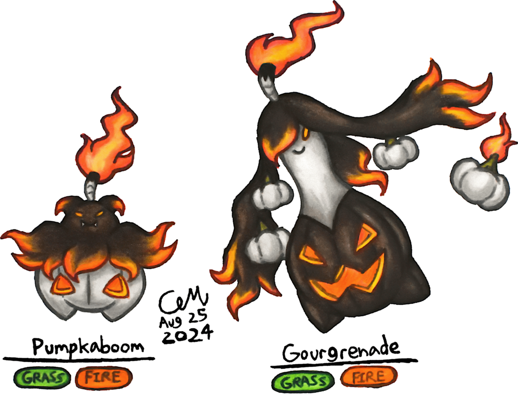 Pumpkaboom and Gourgrenade