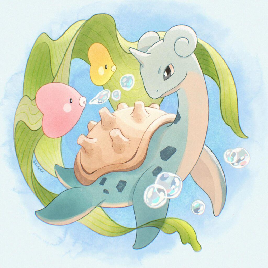 Lapras and friends🫧