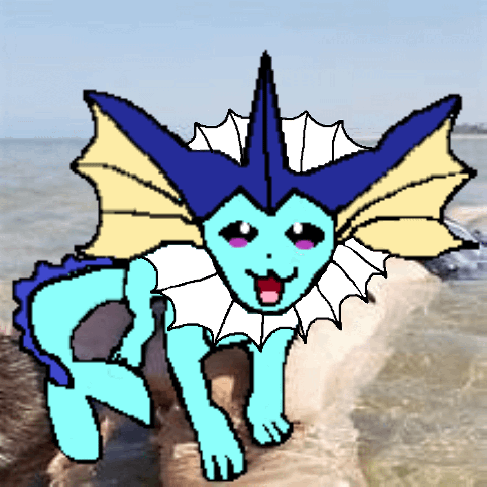 vaporeon art update