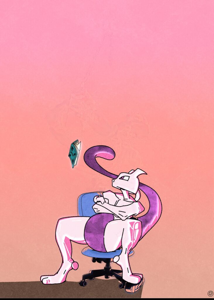 I like to think that Mewtwo would eventually read up on his past