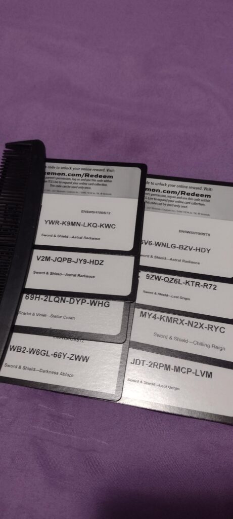 Here's some free codes