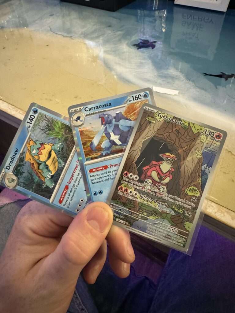 Opened 3 Packs. Received 3 Turtles. Shellshocking!