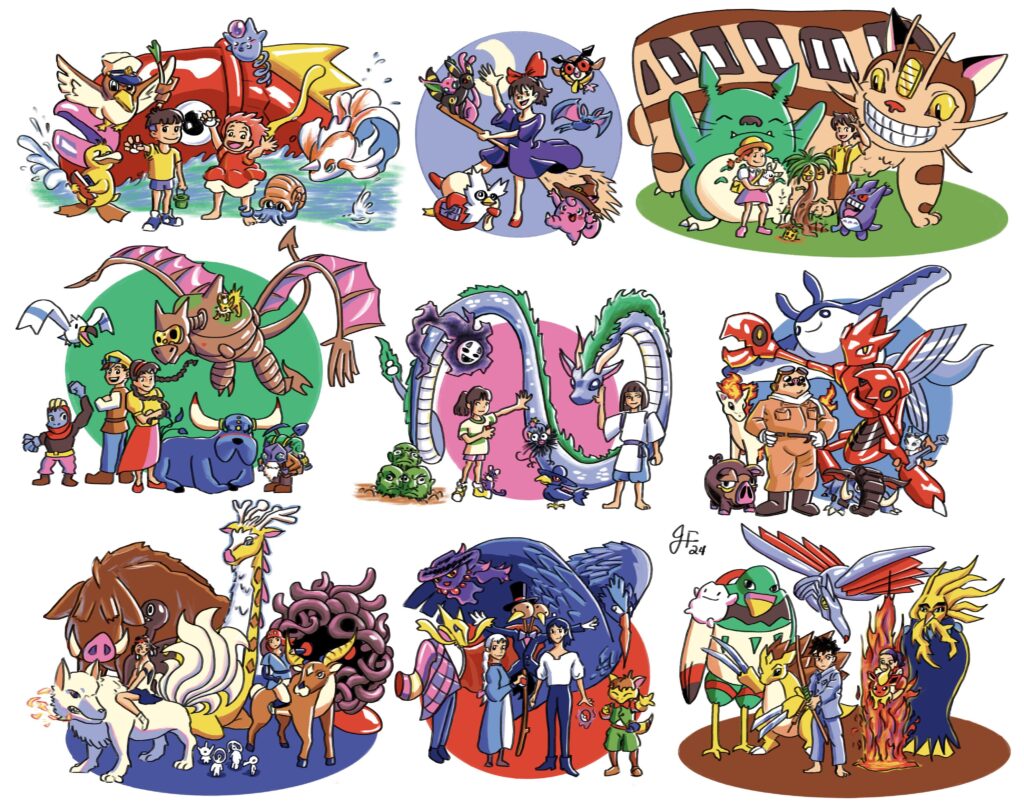 Ghibli Region Gym Leaders