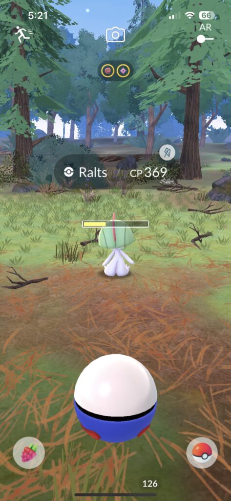 Gotta weaken the wild Pokémon before you catch them for a better chance