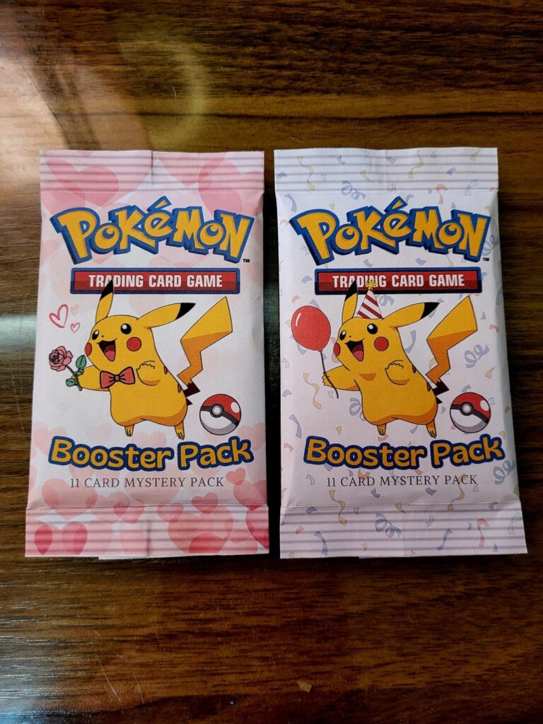 Custom Booster Packs for My Husband