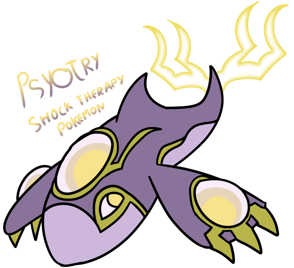 Played a randomizer where types were randomized too. Got a psychic/electric kyogre who played a big role in beating one of the gyms, decided to make a convergent form for Kyogre because of that.