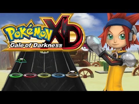 "Mirror B Battle Theme" (Pokémon XD) played on Guitar Hero