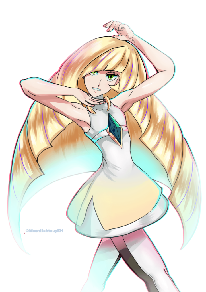 Lusamine fanart OC
