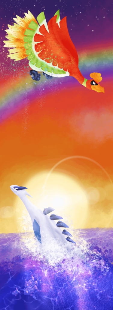 Lugia & Ho-Oh Duo Art [OC]