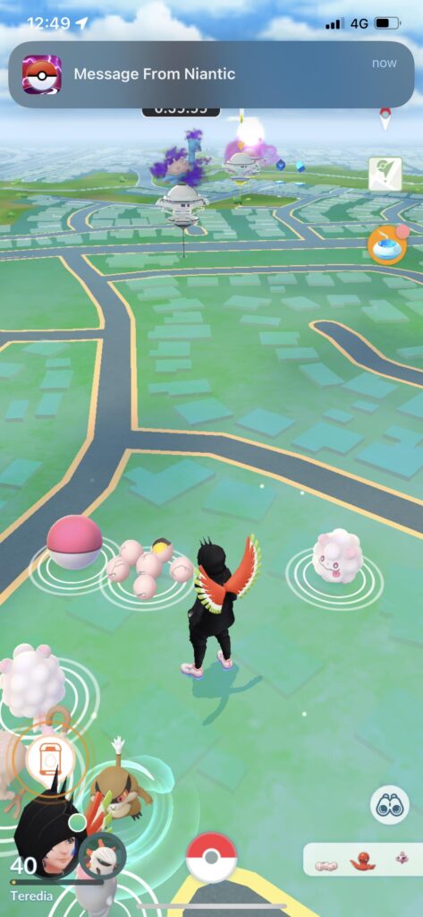 Where is this so called message from Niantic?