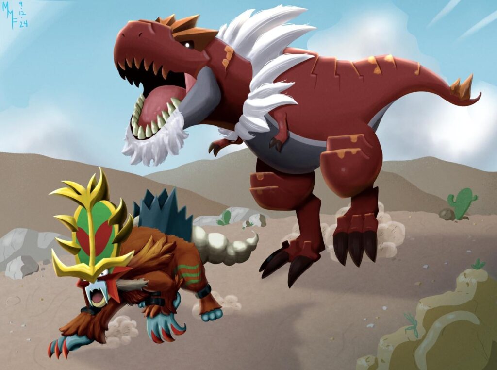 [OC] Prehistoric Hunt