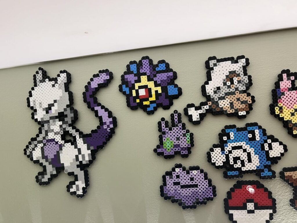 Pokemon perler bead designs I made!