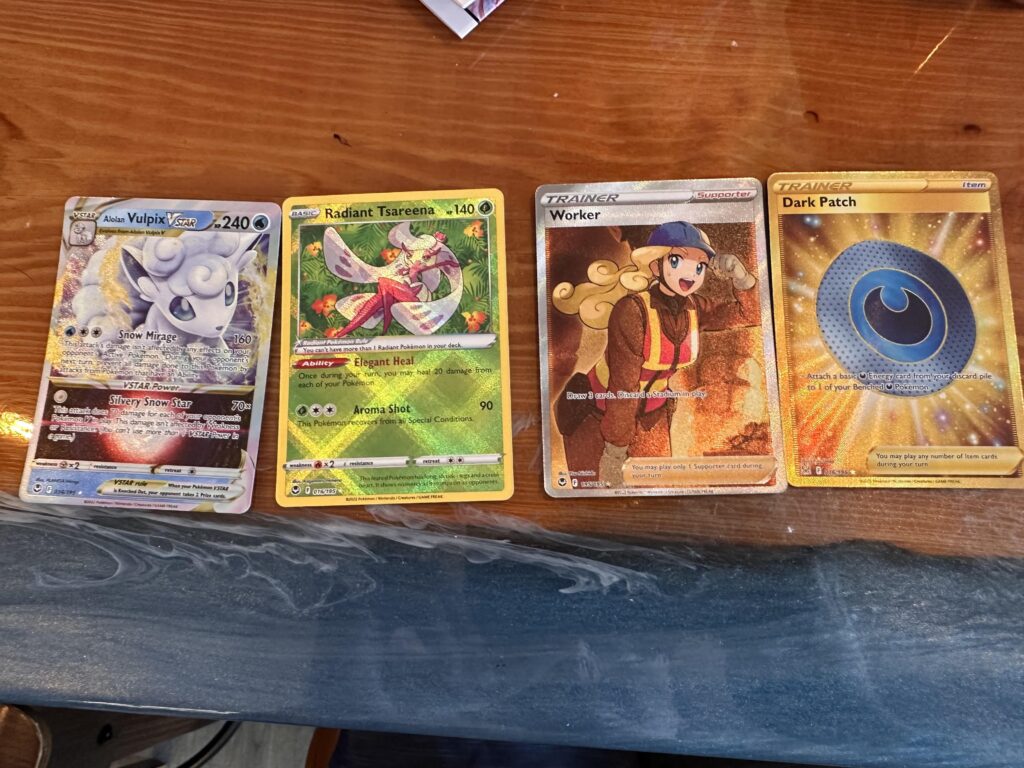 4 packs, 4 hits