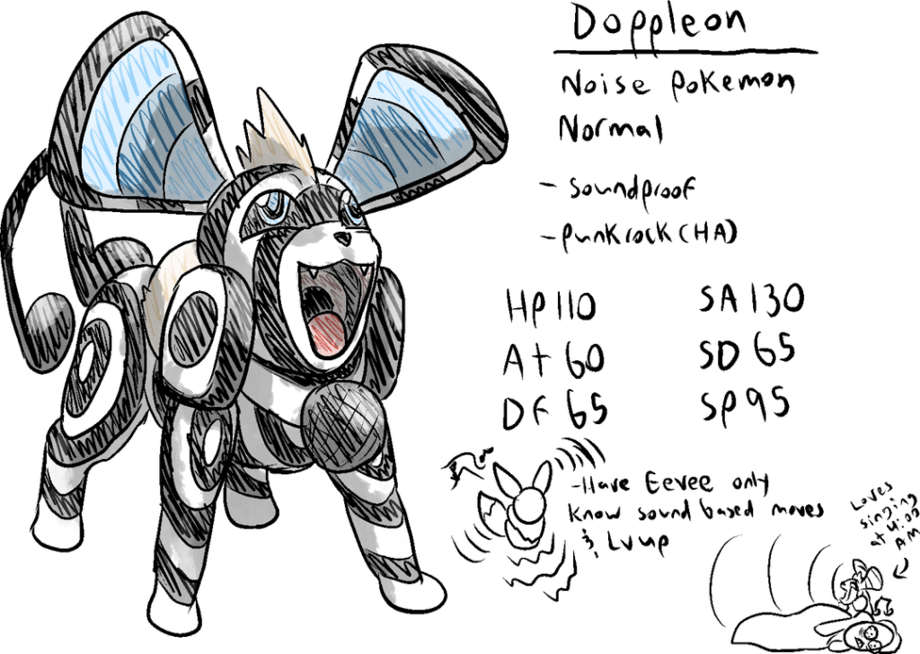 Revamped some of my Eeveelutions (and limited myself to just 3), and here are also some pretentious flowers.