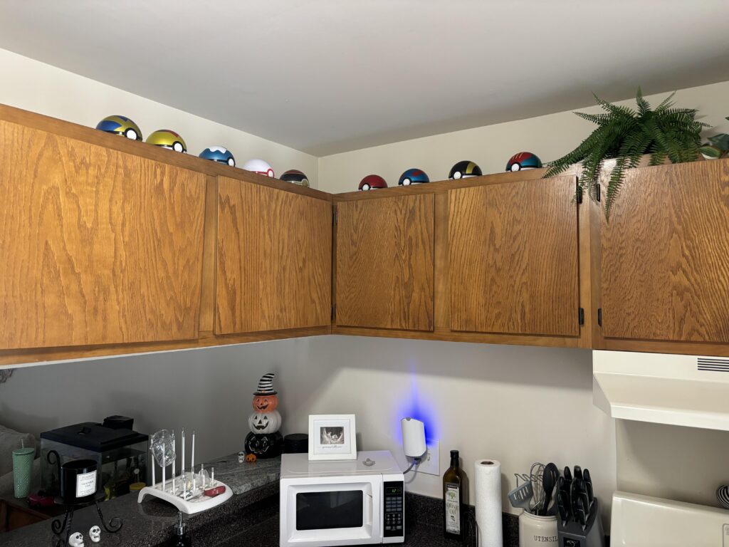 Do you think the finance is going to like my new decor or will I need to take them down. Need a few more. I wanna collect all the tins.