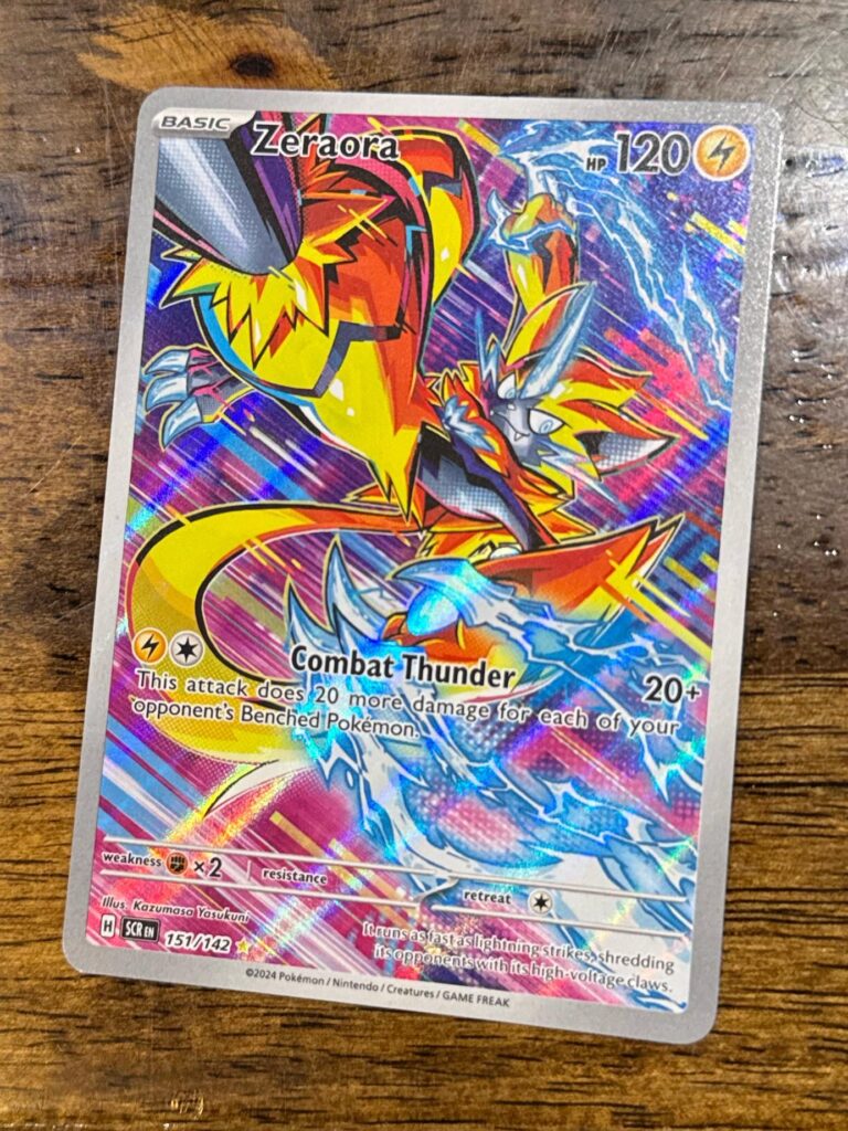 This Zeraora from Stellar Crown is beautiful