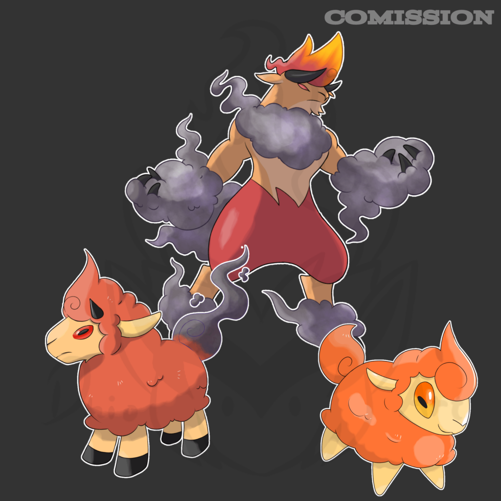 Fire/Poison Starter Made for @galgus