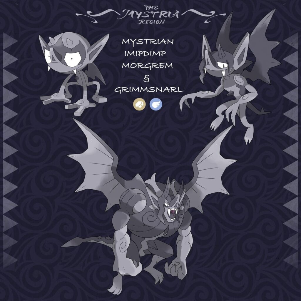 A regional variant for the Grimmsnarl line in my region