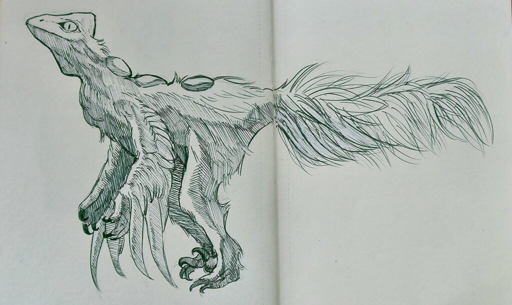 A dromaeosaurid-inspired Sceptile