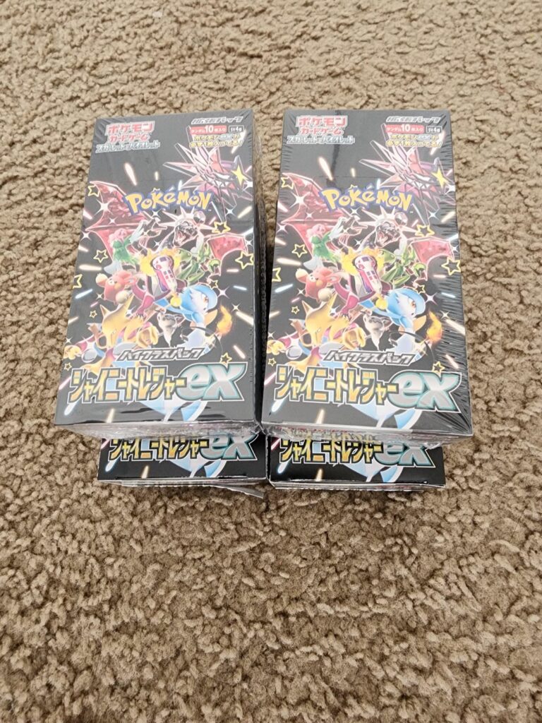 Ripped Four Shiny Treasures Booster Boxes